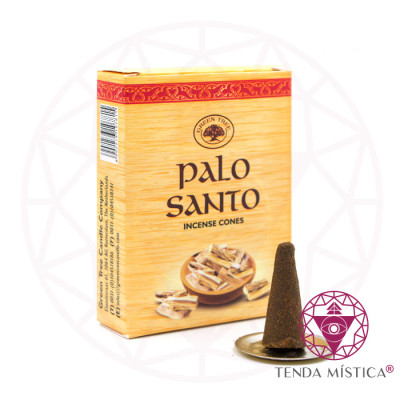 INCENSO CONE GREEN TREE PAU SANTO