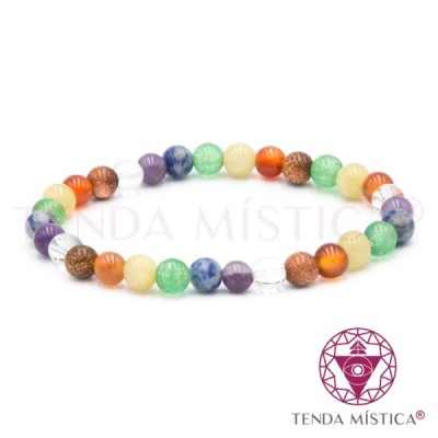 PULSEIRA CHAKRAS MIX 6MM
