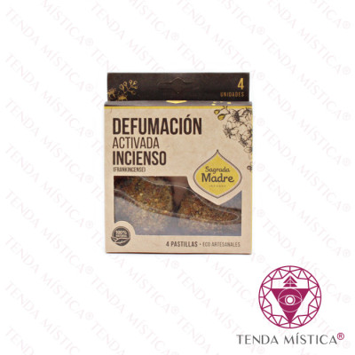 SAGRADA MADRE DEFUMAÇÃO ATIVADA 4X - INCENSO