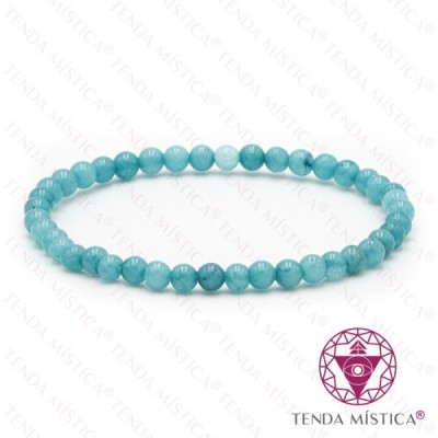 PULSEIRA AGUA MARINHA 4MM
