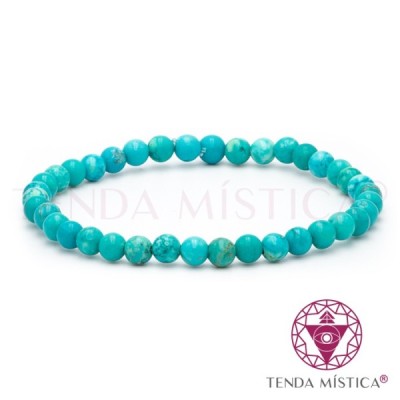 PULSEIRA TURQUESA 4MM