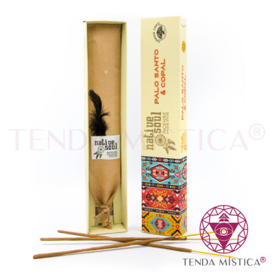 INCENSO NATIVE SOUL PALO SANTO & COPAL