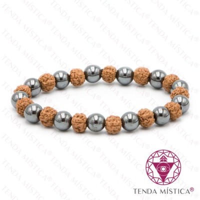PULSEIRA RUDRAKSHA HEMATITE 8MM