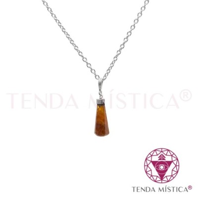 PEDRAS PENDENTES C/BANHO DE PRATA