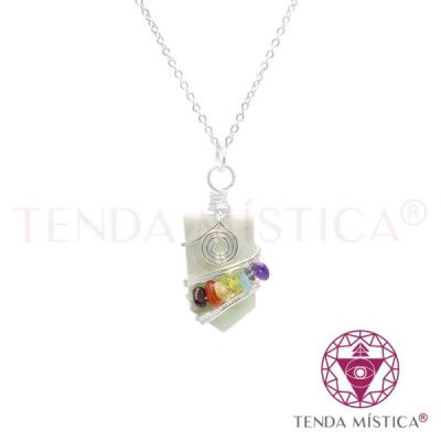 PEDRAS PENDENTES C/BANHO DE PRATA