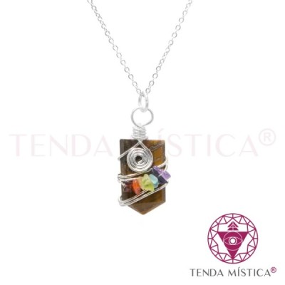 PEDRAS PENDENTES C/BANHO DE PRATA