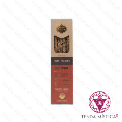 INCENSO SM NATURAL DUPLO AROMA YAGRA & PAU SANTO