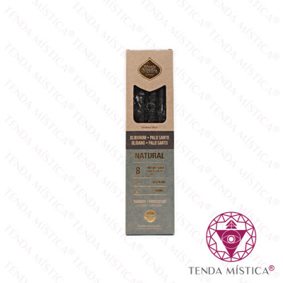 INCENSO SM NATURAL DUPLO AROMA OLIBANO & PAU SANTO