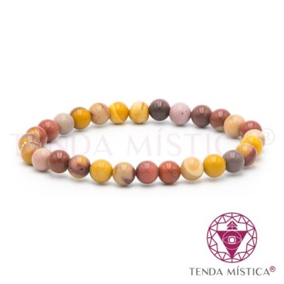 PULSEIRA JASPE MOOKAITE 6MM