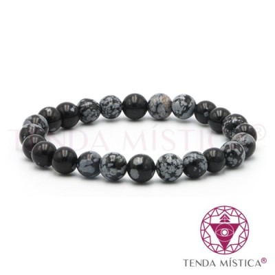 PULSEIRA OBSIDIANA NEVADA 8MM