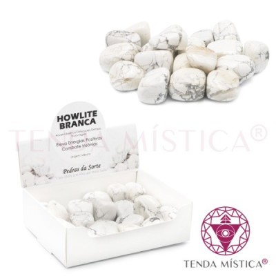 PEDRAS HOWLITE BRANCA