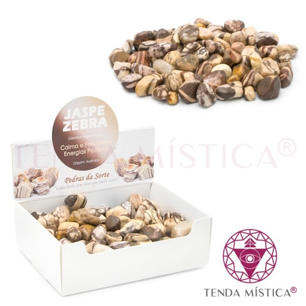 Caixa 250gr Jaspe Zebra Grande