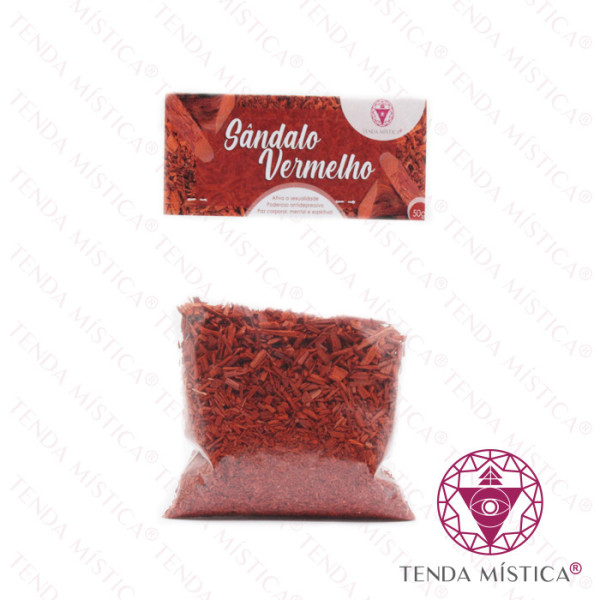 Sândalo Vermelho Lascas