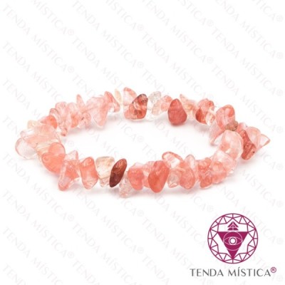 PULSEIRA CHIPS QUARTZO CEREJA 