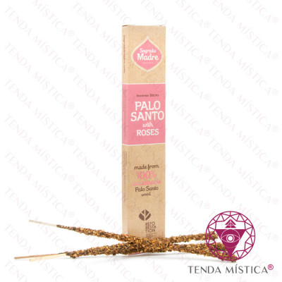SAGRADA MADRE INCENSO - PAU SANTO E ROSAS