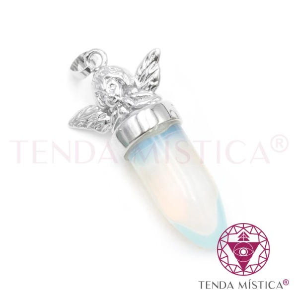 Pendente Anjo Bala Opala