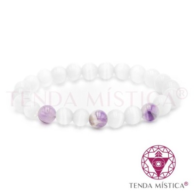 PULSEIRA SELENITE E OUTROS (AMETISTA)