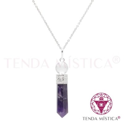 PEDRAS PENDENTES C/BANHO DE PRATA