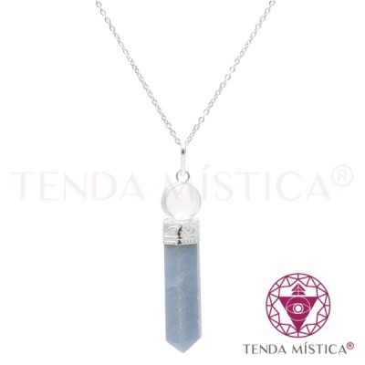 PEDRAS PENDENTES C/BANHO DE PRATA