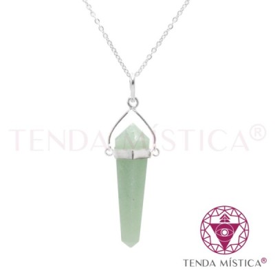 PEDRAS PENDENTES C/BANHO DE PRATA