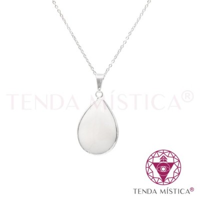 PEDRAS PENDENTES C/BANHO DE PRATA