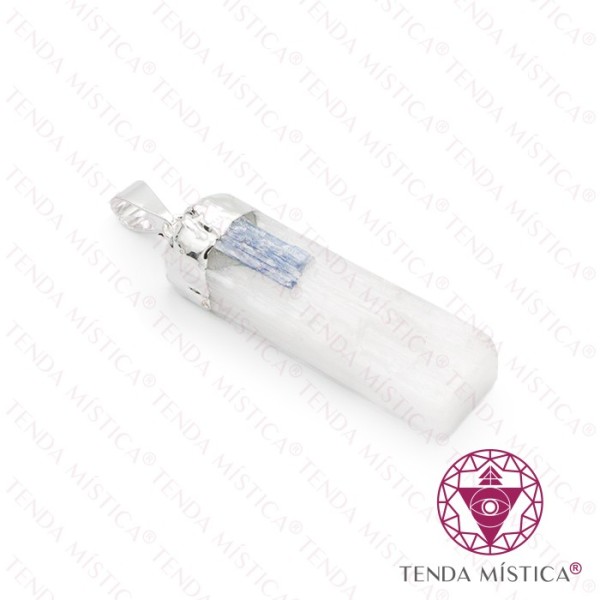 Pendente Selenite e Cianite