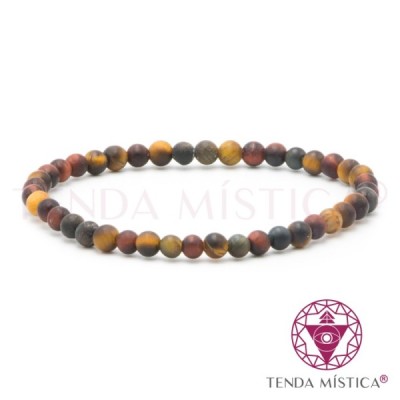 PULSEIRA OLHO BOI TIGRE & FALCÃO 4MM