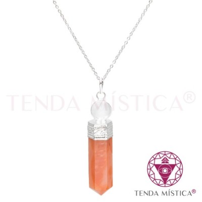 PEDRAS PENDENTES C/BANHO DE PRATA