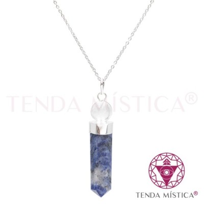 PEDRAS PENDENTES C/BANHO DE PRATA