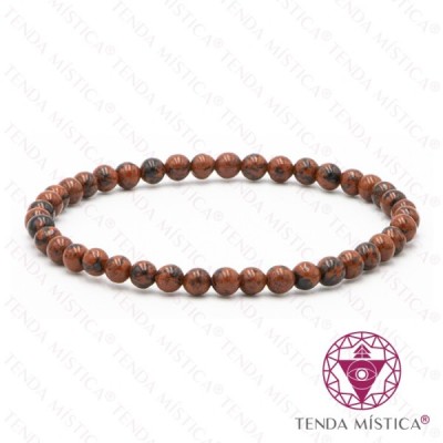 PULSEIRA JASPE MOGNO 4MM