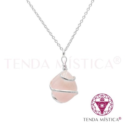 PEDRAS PENDENTES C/BANHO DE PRATA