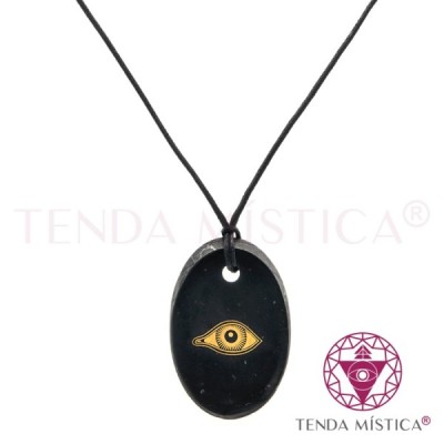 PEDRAS COLARES SHUNGIT PENDULO