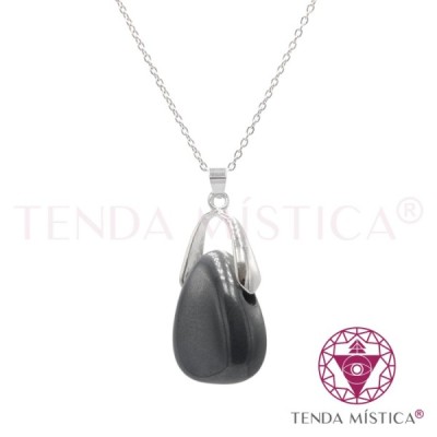PEDRAS PENDENTES C/BANHO DE PRATA