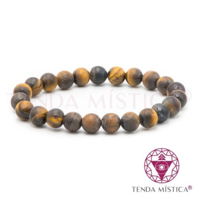 PULSEIRA OLHO TIGRE MATT 8MM