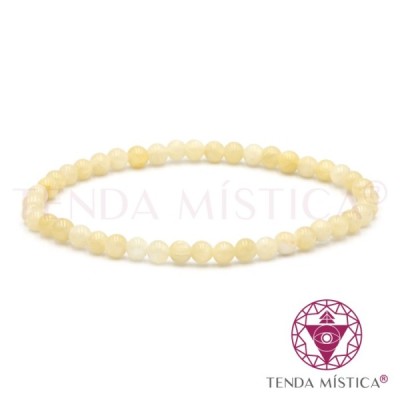 PULSEIRA CALCITA AMARELA 4MM