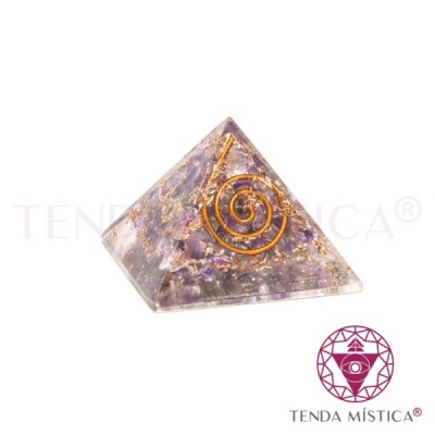 PIRAMIDE ORGONITE AMETISTA 2.5/3.5
