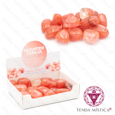 PEDRAS QUARTZO CEREJA 250GR