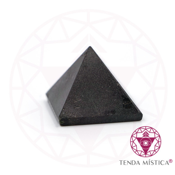 Pirâmide Pedra Ágata Negra 3X3