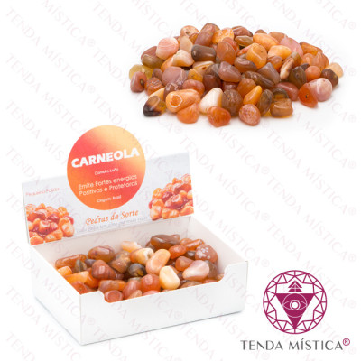 PEDRAS CARNEOLA GR 250GR