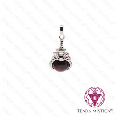 PENDENTES PEDRA SIGNO ESCORPIÃO