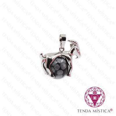 PENDENTE PEDRA SIGNO CAPRICÓRNIO