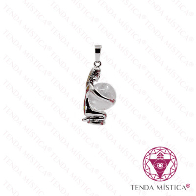 PENDENTE PEDRA SIGNO VIRGEM