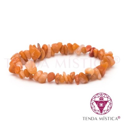 PULSEIRA CHIPS AVENTURINA LARANJA