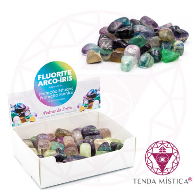 PEDRAS FLUORITA ARCO IRIS 250 GR