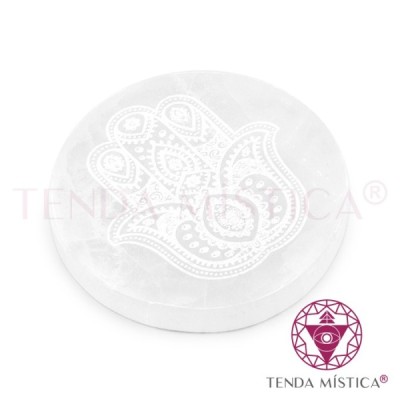 SELENITE BASE GRAVADA VARIAS