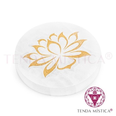 SELENITE BASE GRAVADA VARIAS