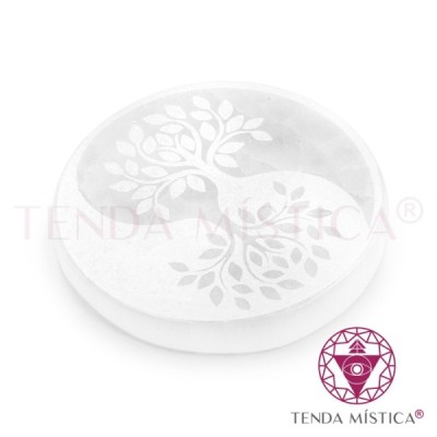 SELENITE BASE GRAVADA VARIAS