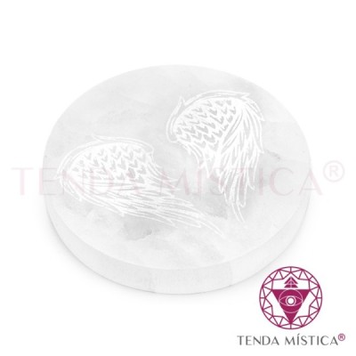 SELENITE BASE GRAVADA VARIAS