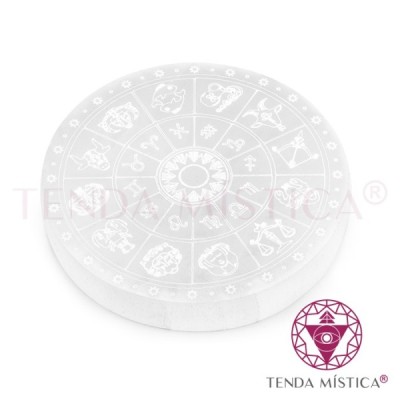 SELENITE BASE GRAVADA VARIAS