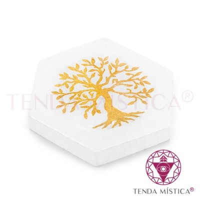 SELENITE BASE GRAVADA VARIAS